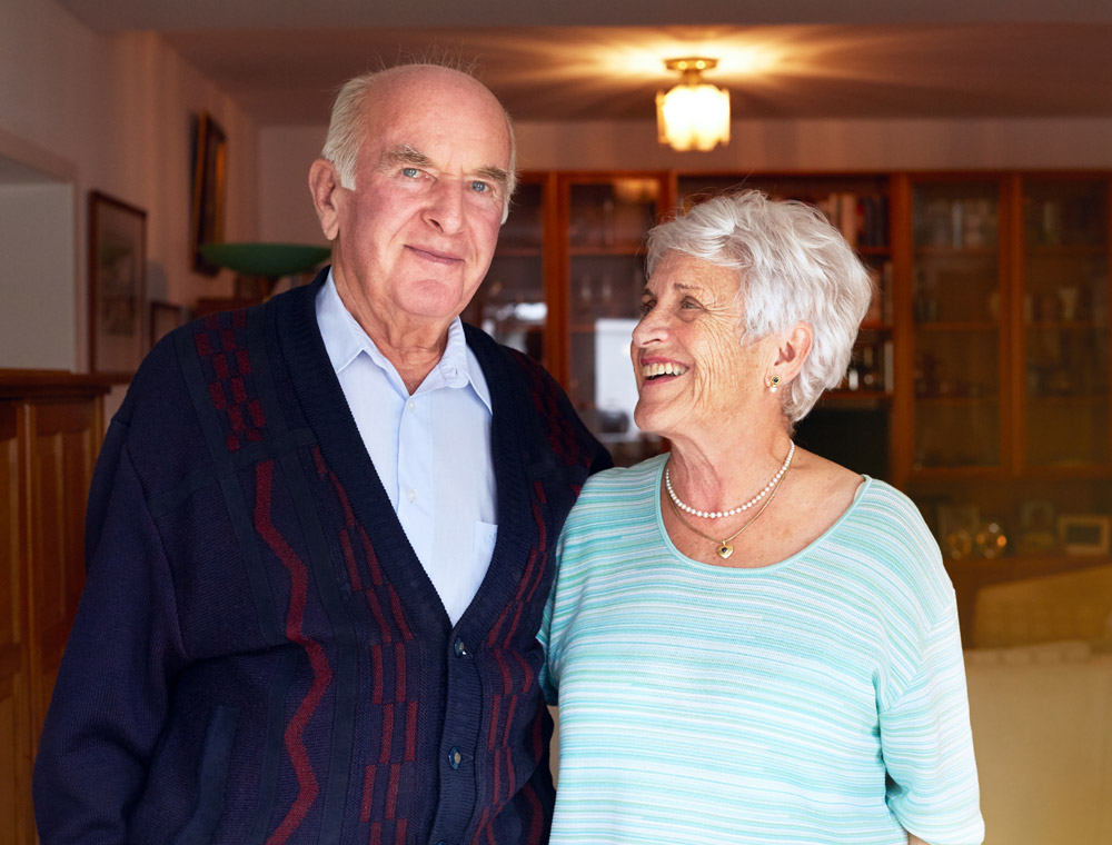 Seniorenpaar häusliche Pflege Pankow.