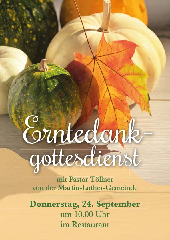 Erntedankgottesdienst