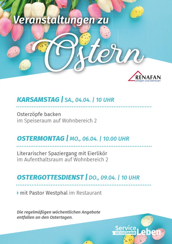 Ostern in Seniorenzentrum